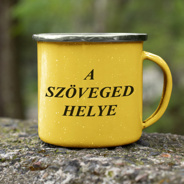 Fém bögre saját szöveggel Fém bögre saját szöveggel