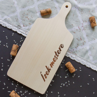 Fogantyús vágódeszka "Ízek mestere" (30cm)