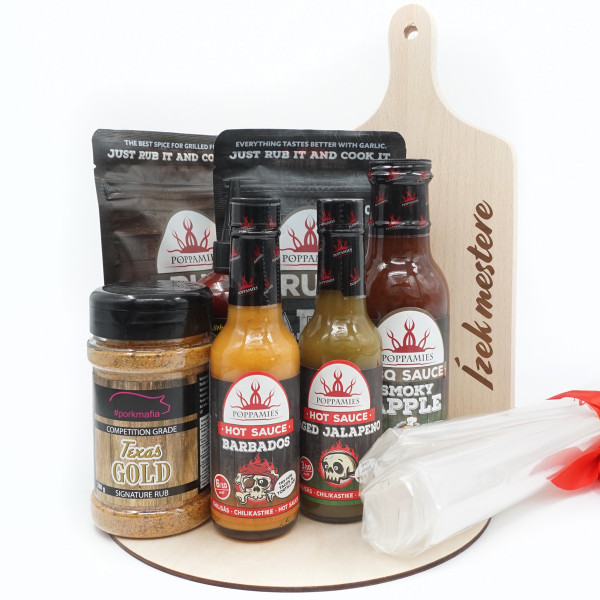 Fűszer- és szószkészlet "Ízek mestere"