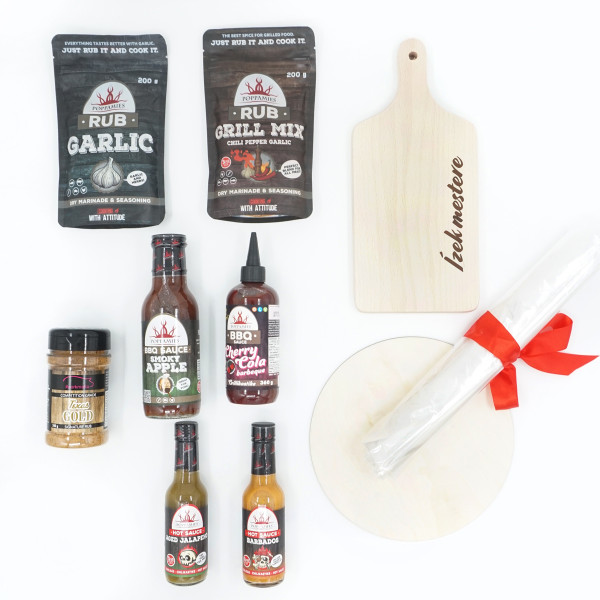 Fűszer- és szószkészlet "Ízek mestere"