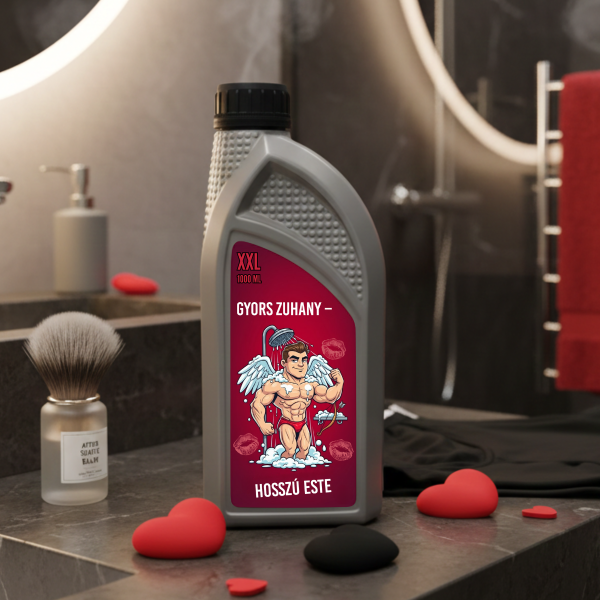XXL tusfürdő "Gyors zuhany – hosszú este" (1000ml)