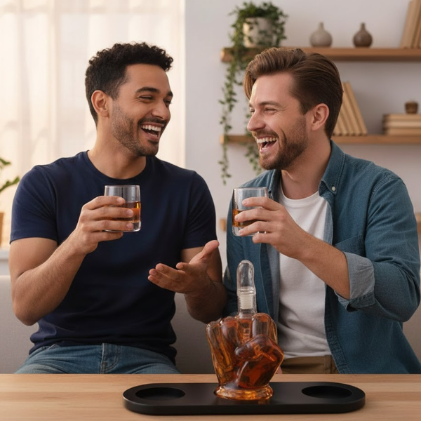 Kancsó és 2 pohár szett "Középső ujj"