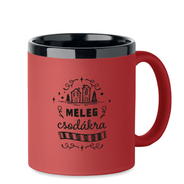 Gravírozott bögre "Meleg csodákra"