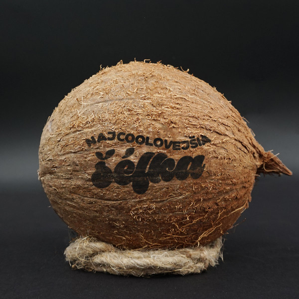 Gravírozott kókusz "Legmenőbb főnökasszony"