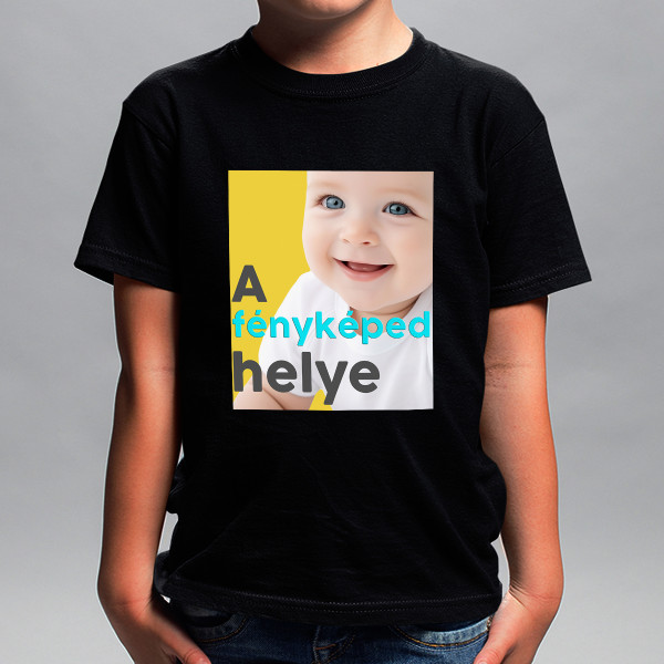 Gyerek póló saját fotóval