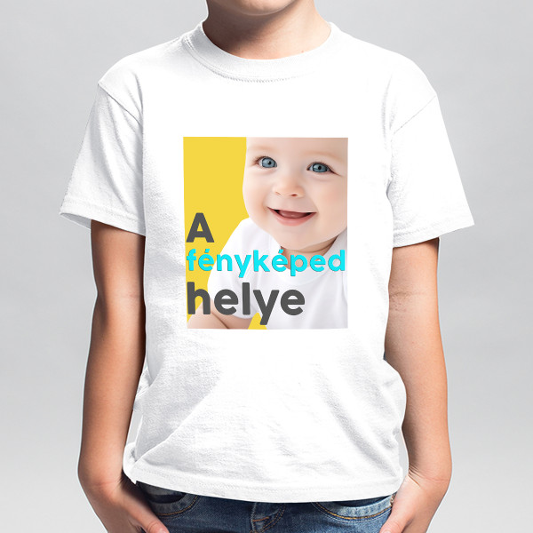 Gyerek póló saját fotóval