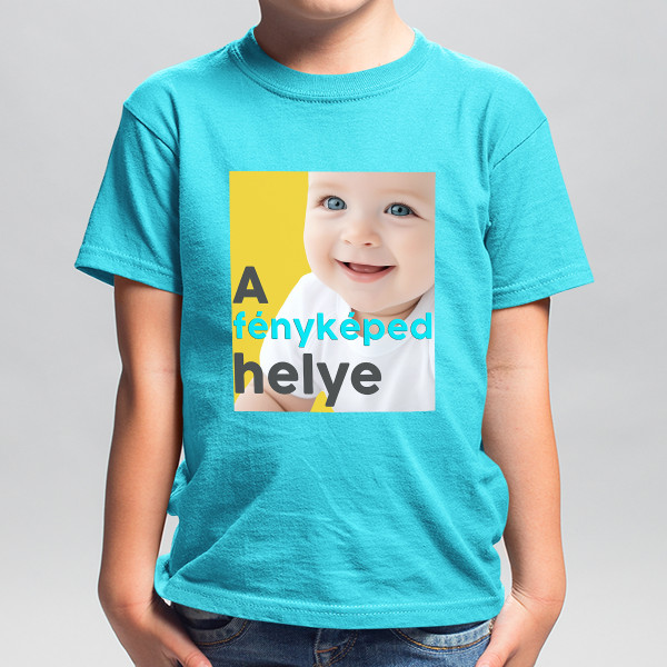 Gyerek póló saját fotóval