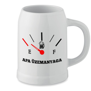 Kerámia bögre "Apa üzemanyaga"