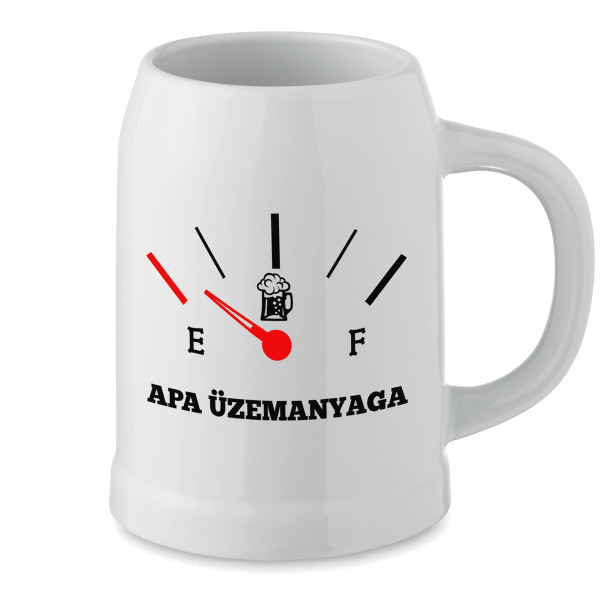 Kerámia bögre "Apa üzemanyaga" Kerámia bögre "Apa üzemanyaga"