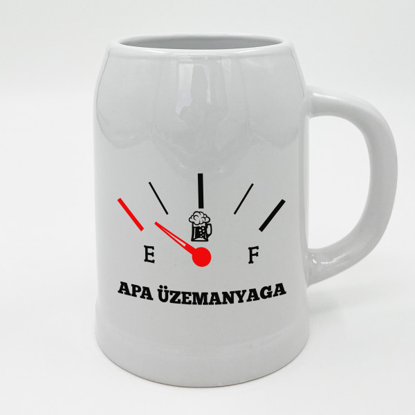 Kerámia bögre "Apa üzemanyaga" Kerámia bögre "Apa üzemanyaga"