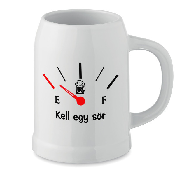 Kerámia bögre "Kell egy sör" Kerámia bögre "Kell egy sör"