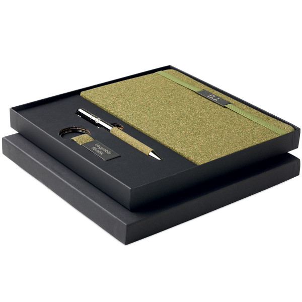 Luxus írókészlet "Legjobb főnök" egyedi monogrammal Luxus írókészlet "Legjobb főnök" egyedi monogrammal