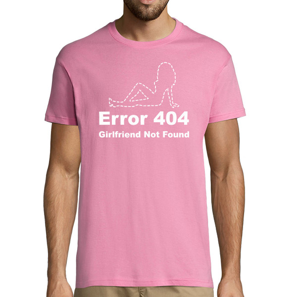 Póló "Girlfriend not found"