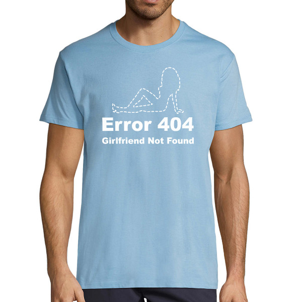 Póló "Girlfriend not found"