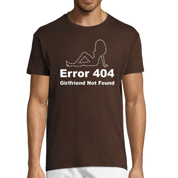 Póló "Girlfriend not found"