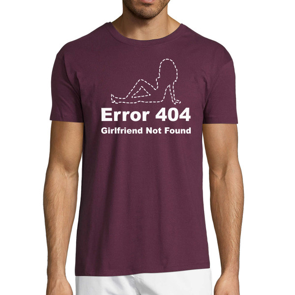 Póló "Girlfriend not found"