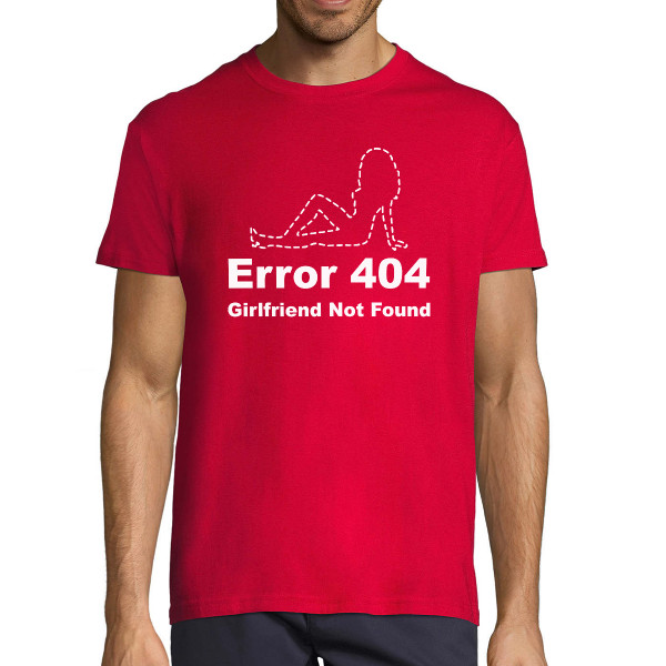 Póló "Girlfriend not found"