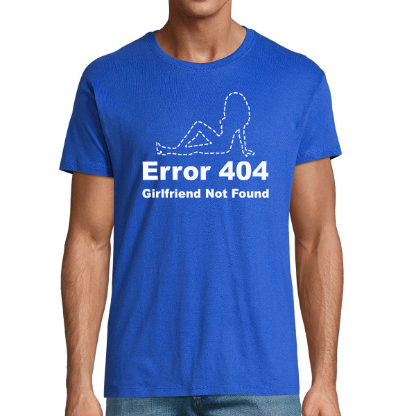 Póló "Girlfriend not found"
