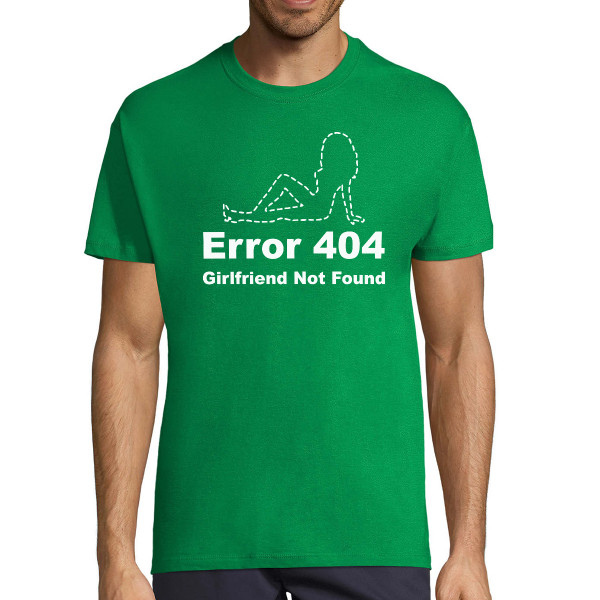 Póló "Girlfriend not found"