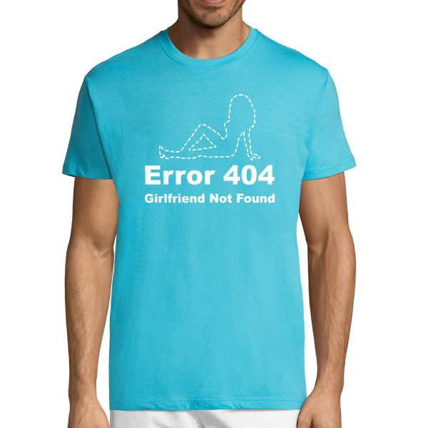 Póló "Girlfriend not found"