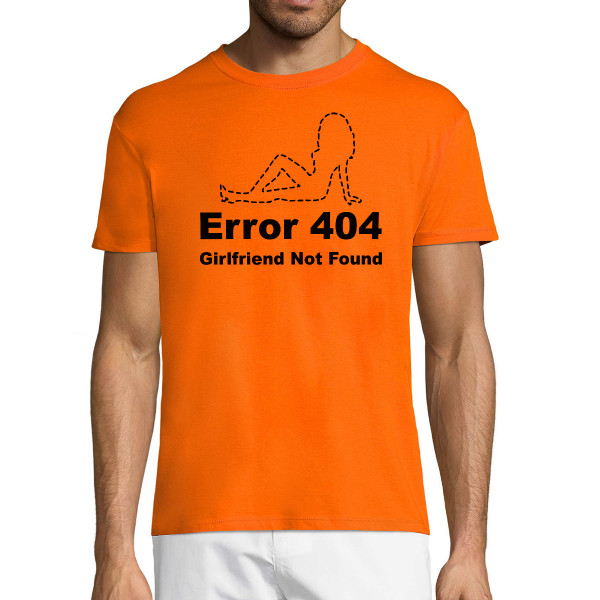 Póló "Girlfriend not found"
