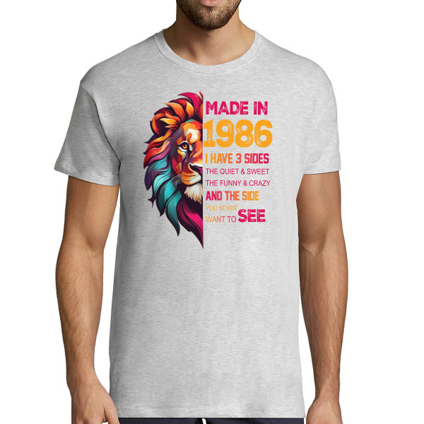 Póló "Made in" választott születési évvel