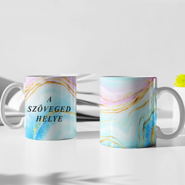 Bögre "Márvány álom" saját szöveggel Bögre "Márvány álom" saját szöveggel