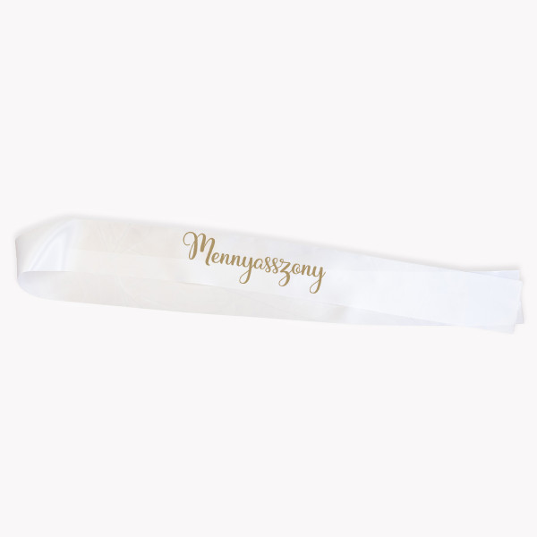 "Mennyasszony" szalag