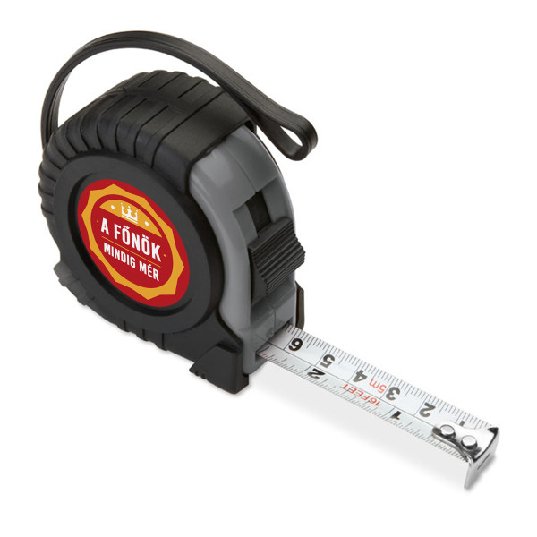Mérőszalag "A főnök mindig mér"