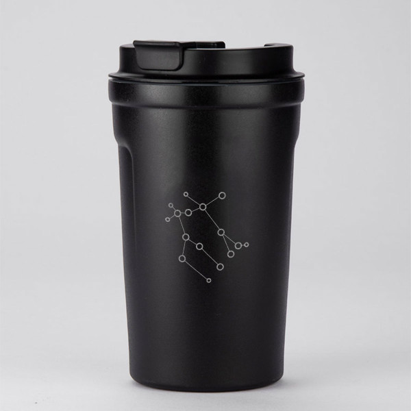 Fém termoszbögre "Állatövi csillagkép" választott csillagjeggyel (400 ml)