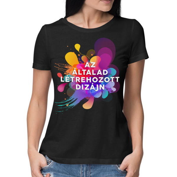 Női IMPERIAL póló egyedi dizájnnal Női IMPERIAL póló egyedi dizájnnal