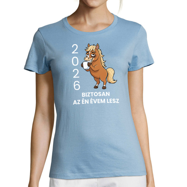 Női póló "2026 az én évem"