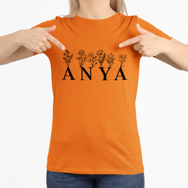 Női póló "Anya - mezei virág"