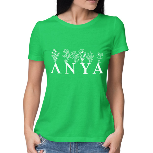 Női póló "Anya - mezei virág"