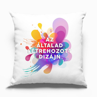 Párnahuzat egyedi designnal (40 x 40 cm)