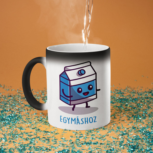 Párnak szánt csészéskészlet "Reggeli pár"