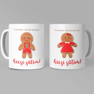Párnak szánt csészéskészlet "Sütemények"