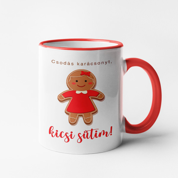 Párnak szánt csészéskészlet "Sütemények"