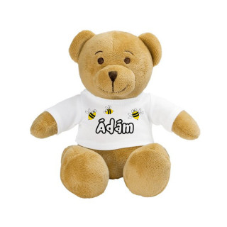 Plüss mackó "Siddy" a választott névvel (15 cm)