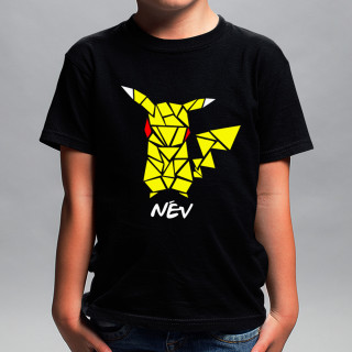 Gyerek póló "Pokemon" a kiválasztott névvel