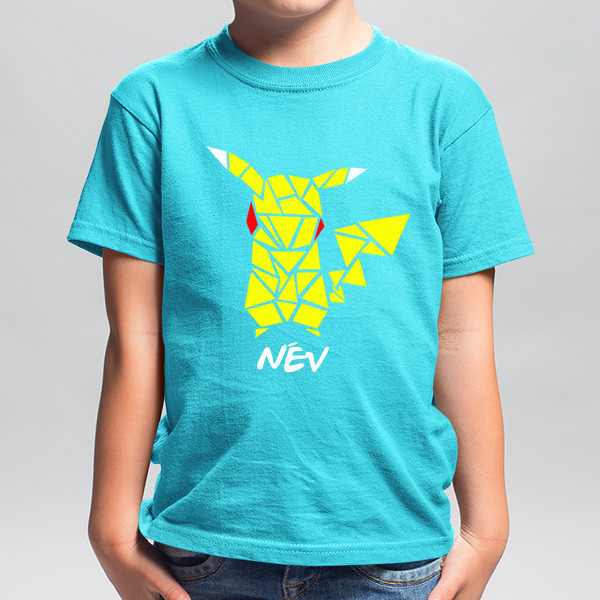Gyerek póló "Pokemon" a kiválasztott névvel Gyerek póló "Pokemon" a kiválasztott névvel