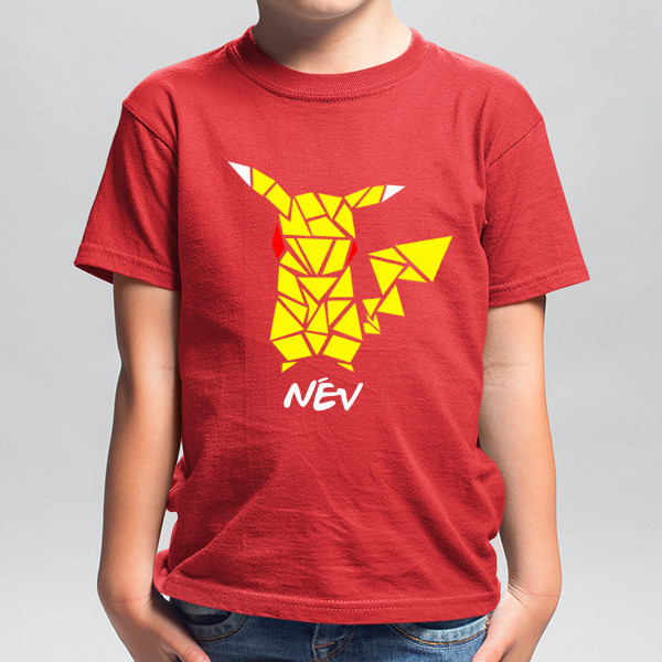 Gyerek póló "Pokemon" a kiválasztott névvel Gyerek póló "Pokemon" a kiválasztott névvel