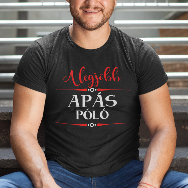 Póló "A legjobb apa pólója"