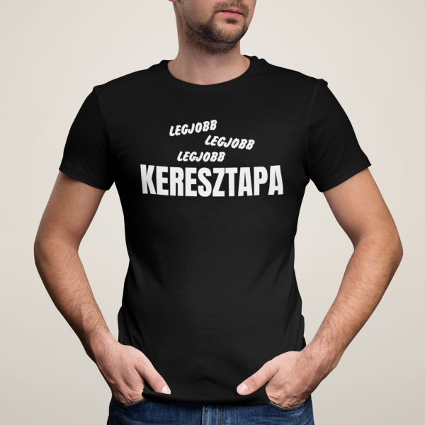 Póló "A legjobb keresztapa"