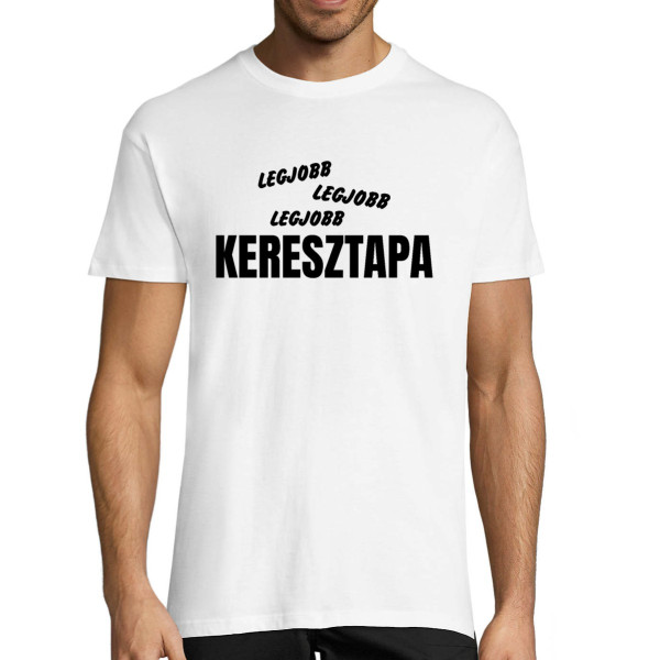 Póló "A legjobb keresztapa"