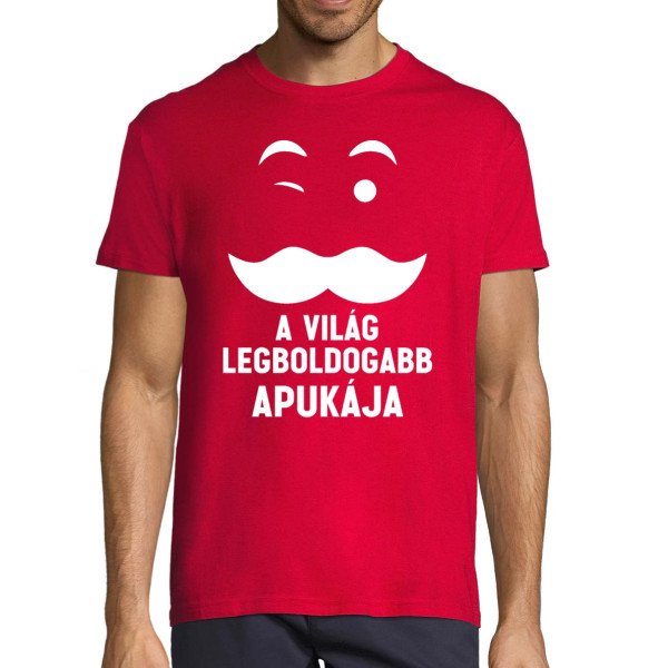 Póló "A világ legboldogabb apukája"