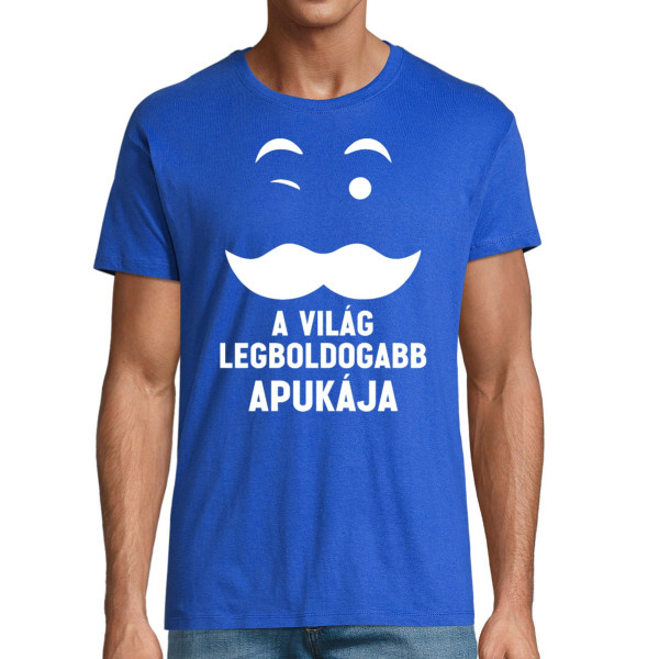 Póló "A világ legboldogabb apukája"