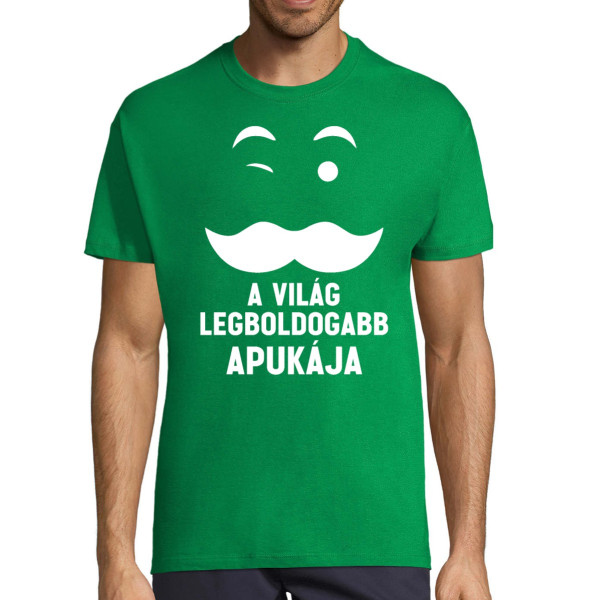 Póló "A világ legboldogabb apukája"