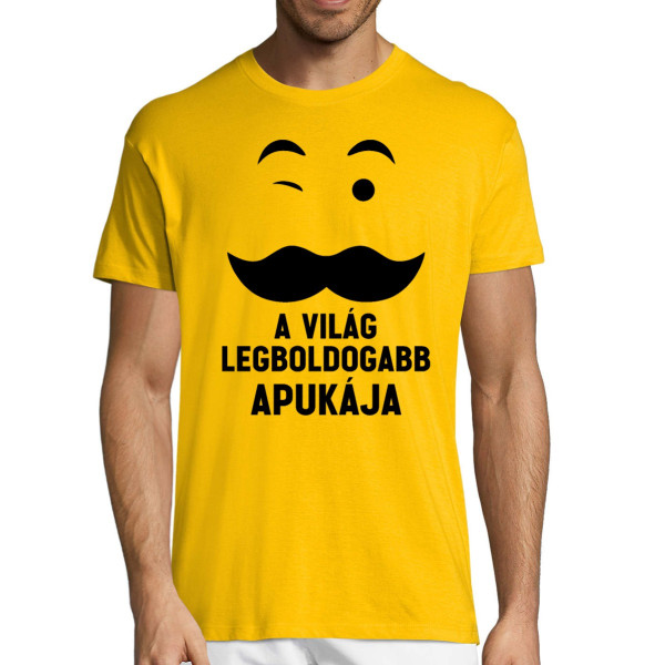 Póló "A világ legboldogabb apukája"