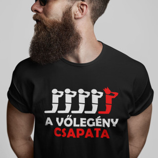 Póló "A vőlegény csapata"